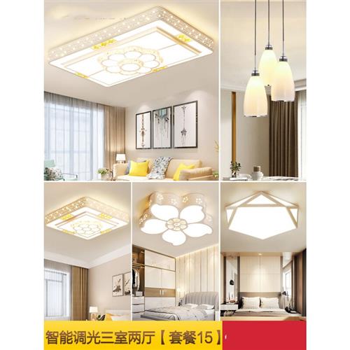 极速新矢向通用智能m灯具全屋广东中山灯具套餐三室两厅简约现代