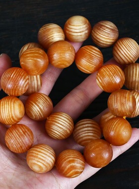 极速琥珀木手串东北长白山北沉香满油松明子全R透光手链佛珠玉化