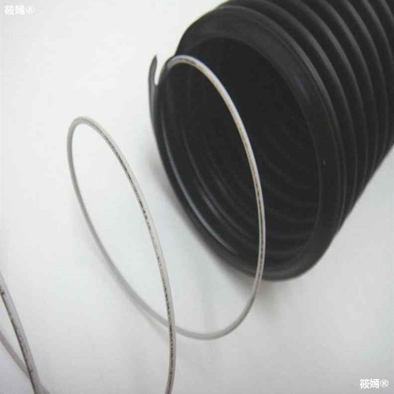 极速2532385070弹簧管拉伸1A0M黑色PV钢丝软管吸尘管工业软管风管