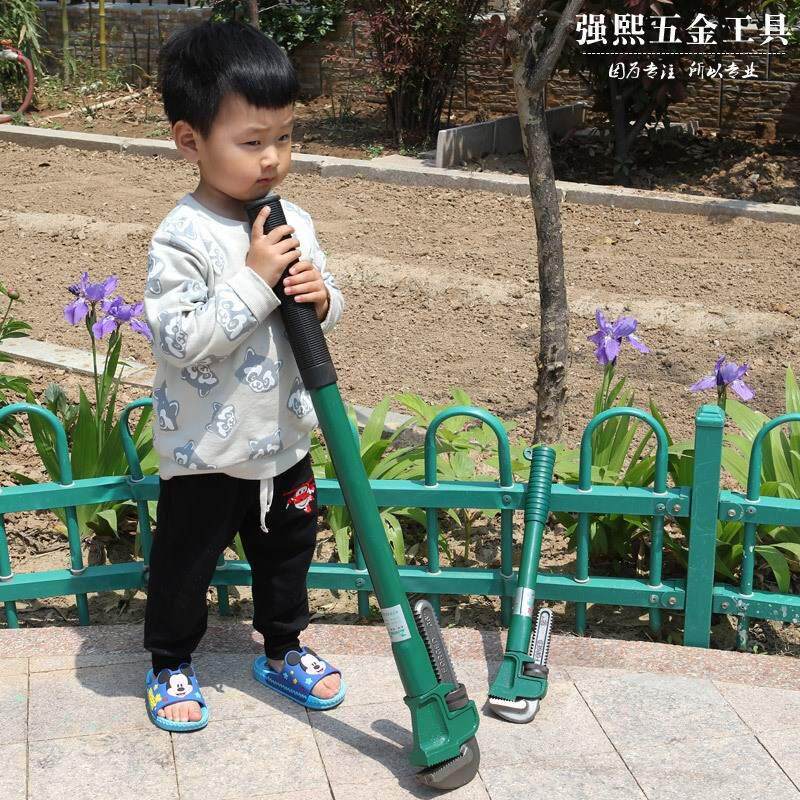 极速工业级d管钳子12寸管18寸24寸36寸水管子钳 圆钳暖安水装工具