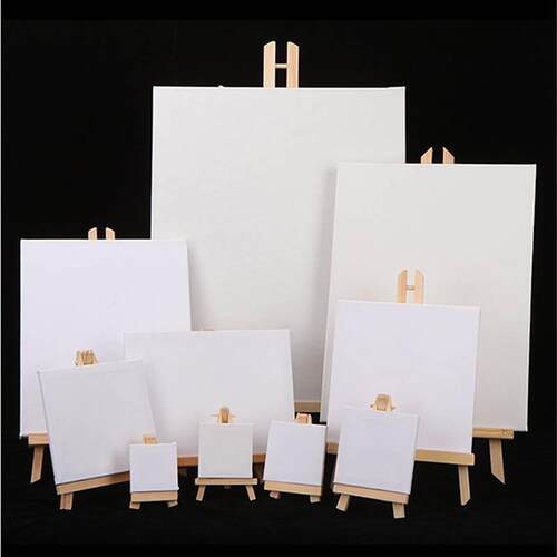 极速桌面画架带油画框画布木质素描水彩儿M童幼儿园绘画迷你小画