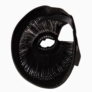 新品道士用品道家六角帽八卦帽庄子巾马尾发套马Q尾帽 莲花冠 道