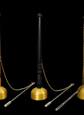 新品大号铜引庆打击乐器伸缩全铜直柄引磬助念P敲击乐器铜引罄音