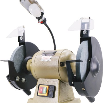 极速适用c林立台式砂轮机小型磨刀迷你电动微型家用工业级小沙轮
