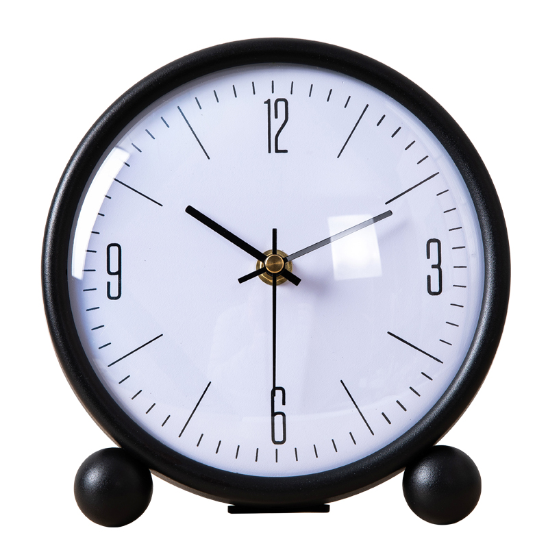 极速坐钟客厅家用时钟钟表摆件台式桌面现代简约小座X钟闹钟摆钟