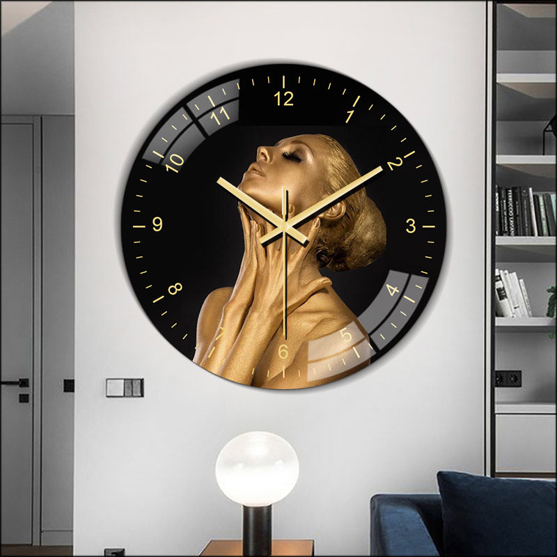极速Art Wall Clock Home Decoration Fashion NDecoration Silen