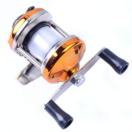 极速New  Fishiing Reel Winter Ice Fishing Wheel Metal Baitca
