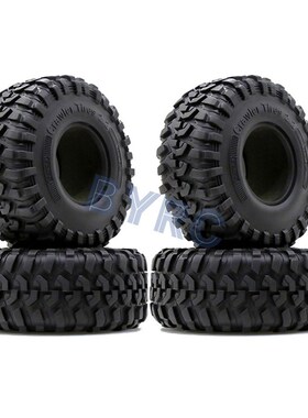 极速2PCS 2.2 inch 130*50mmw Rubber Tires Tyres R38 For 1/10