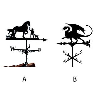 新品Weather Vanes Multiple Patterns Yard LAccessories Compac