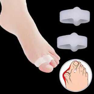 Gevl Silicone 1Pair Correc Straighteners Bunion Pad 极速.new