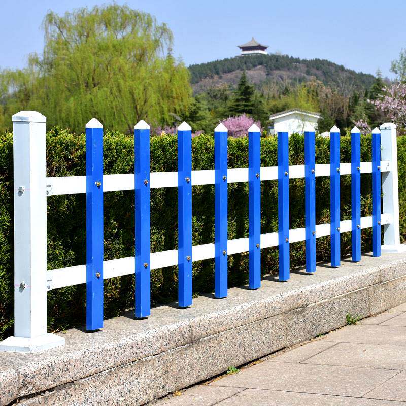 极速锌钢草坪护栏花园围栏铁艺金属D围墙栅栏市政绿化带围栏院墙