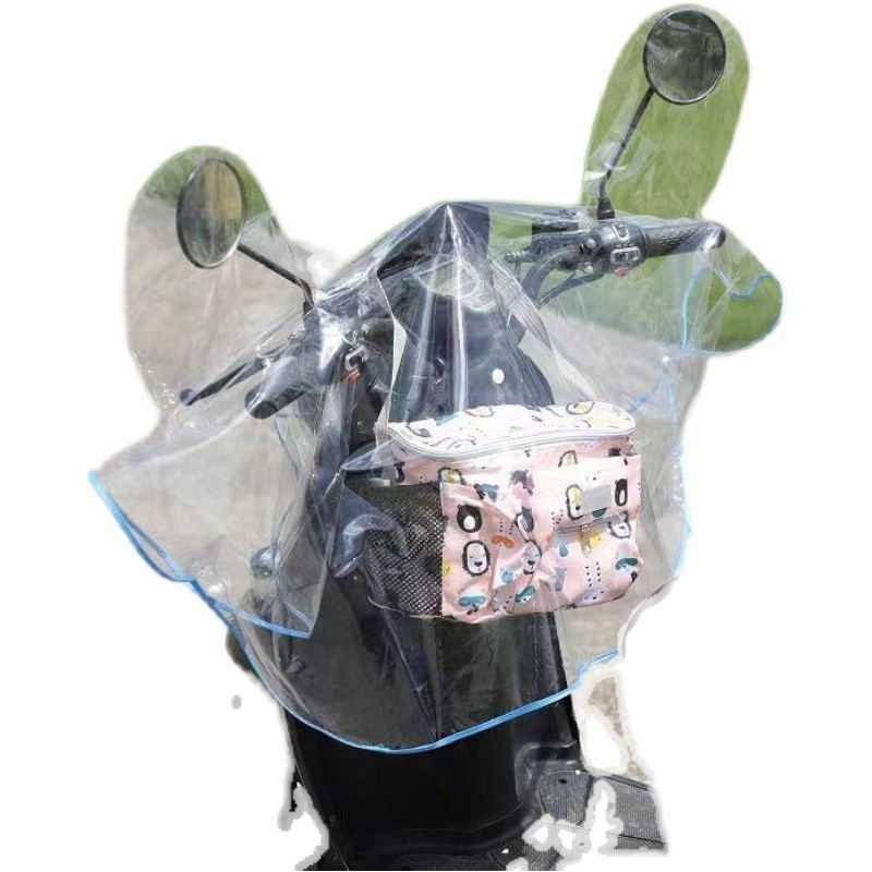 极速电动车摩托车中控仪表盘防雨罩挡风板电瓶Q车车头罩防尘防水