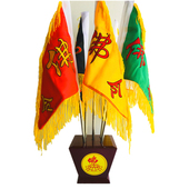 新品 佛家用品五色旗五q龙旗五方旗四神兽五行旗道士令旗全套佛字