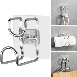 Stictky Free Punch Washb Kitchen Traceless Bathroom 极速1Pcs