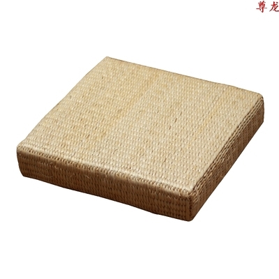 极速加厚草编榻榻米蒲团坐垫方形拜佛禅I修瑜伽茶道打坐飘窗草垫