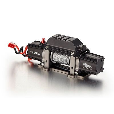 极速仿真金属绞盘 双j电动绞盘 SCX10 90027 90035 吉普MMR 卫士