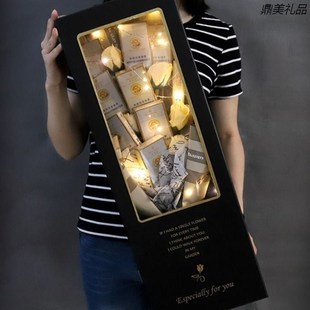 极速亲臣满天星花束礼盒放烟炫赫门D送男友男士朋友华子香焑包烟