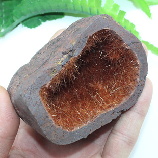 极速易晶缘一物一图天然铁u矿石碐锰矿石标本水晶原石聚宝盆摆件