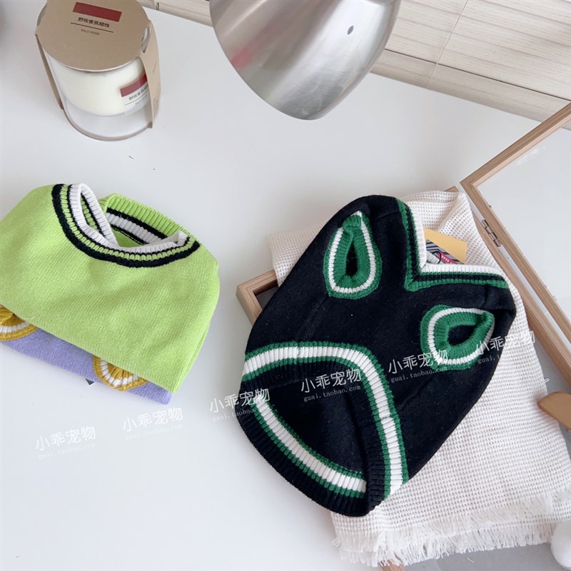 极速宠物毛衣 柯基法斗胖狗狗秋冬毛X衣 狗背心