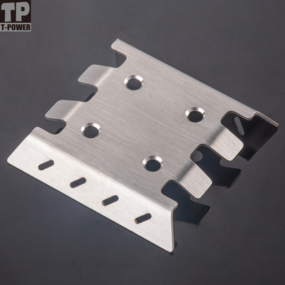 极速易控 YK4102/4103/4082攀爬车升级改装 底盘护W甲装甲 金属护