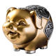 极速2021年大号金猪p存钱罐创意独特只进不出大容量大人储蓄罐摆