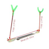 Fishing Ice Rod DDual 极速Foldable Winter Holder Head Fishin