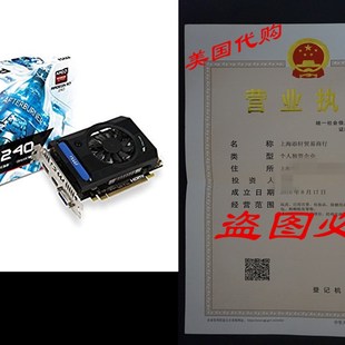 极速MSIb Computer Video Graphics Cards R7 240 2GD5