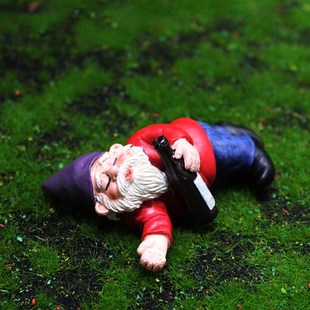 极速Home Garden Decoration Gnome Statue Resin GardUen Figuri