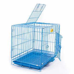 极速便携加固加j粗宠物狗笼子折叠泰迪家用活物猫笼车载小型中型