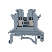 1.5N不滑丝1.5MM平方 极速UK1.5b铜件导m轨式 电压接线端子台UK