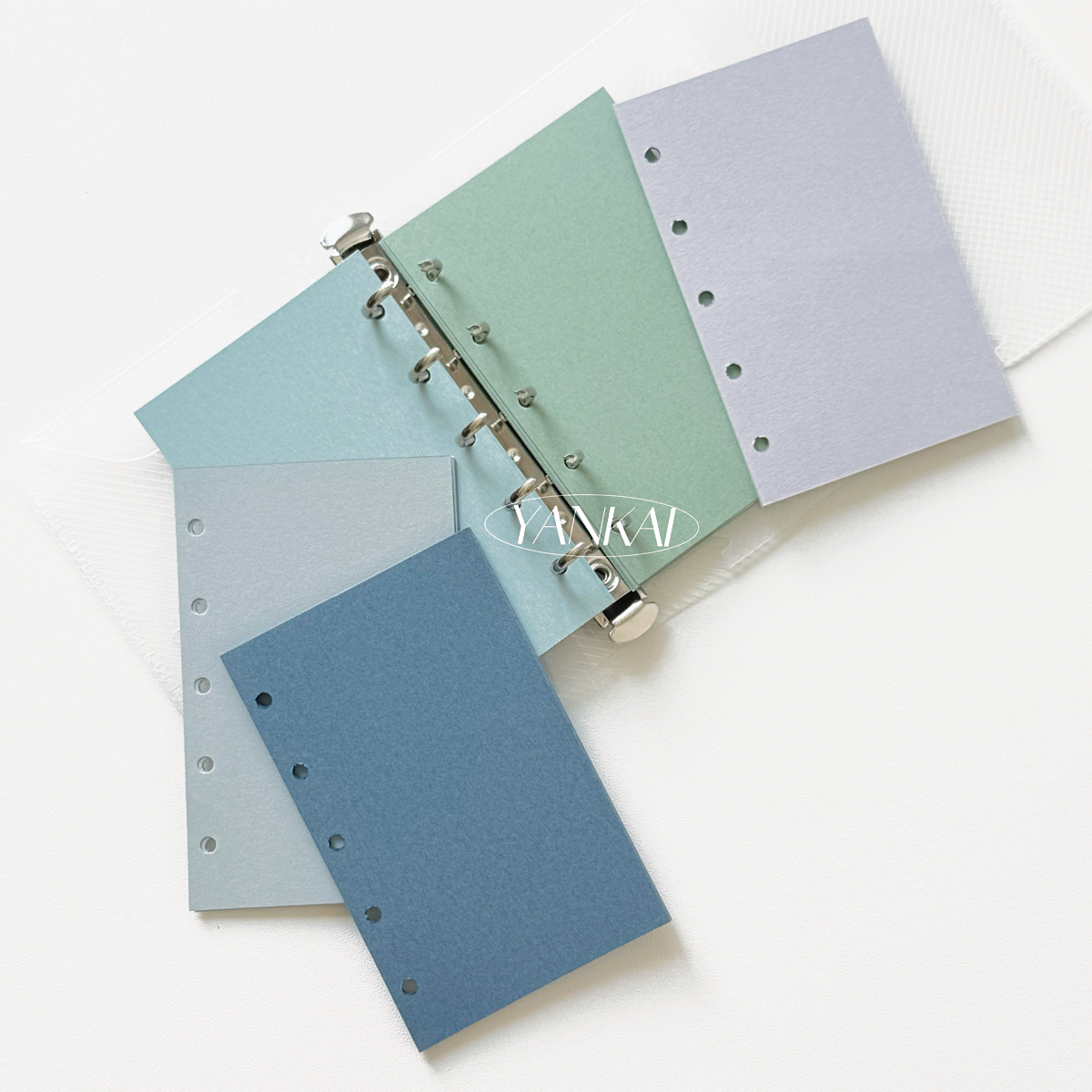 YANKAI莫兰迪系列手帐本内页