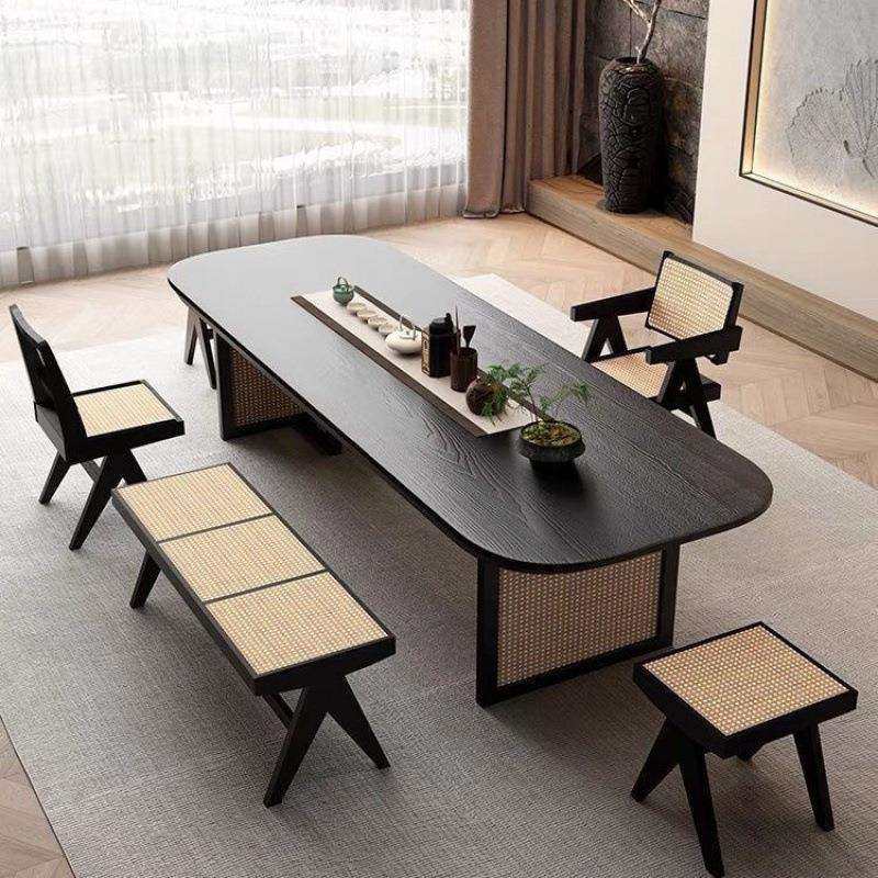 新中式藤编茶桌椅组合办公室功夫泡茶台现代简约实木大板茶桌茶几,家装灯饰光源,其它灯具灯饰,淘宝优惠券,粉丝福利购,淘宝优惠卷