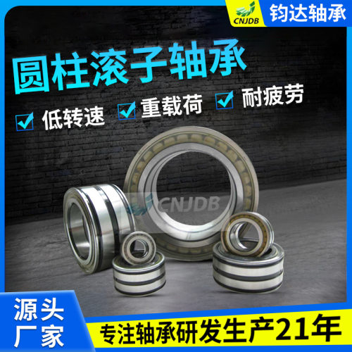圆柱滚子轴承低摩擦大径向负荷