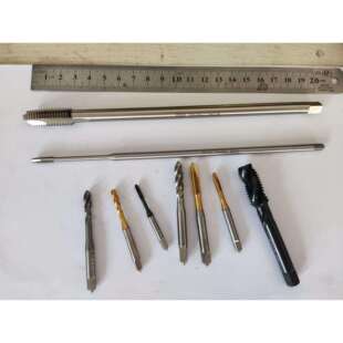 3/8丝攻，3/8-16UNC，3/8-24UNF螺旋先端丝攻