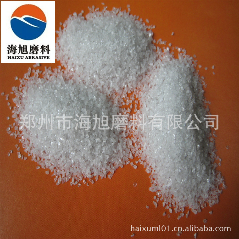 白刚玉粒度砂抛光打磨金属处理