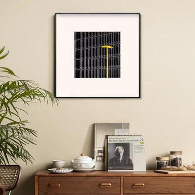纯手绘油画中国风山水填色画shopify外贸亚马逊TEMU