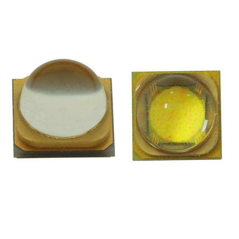 大功率聚光18W 3V 6565 石英透镜60度 CRI80 白光贴片灯珠灯板