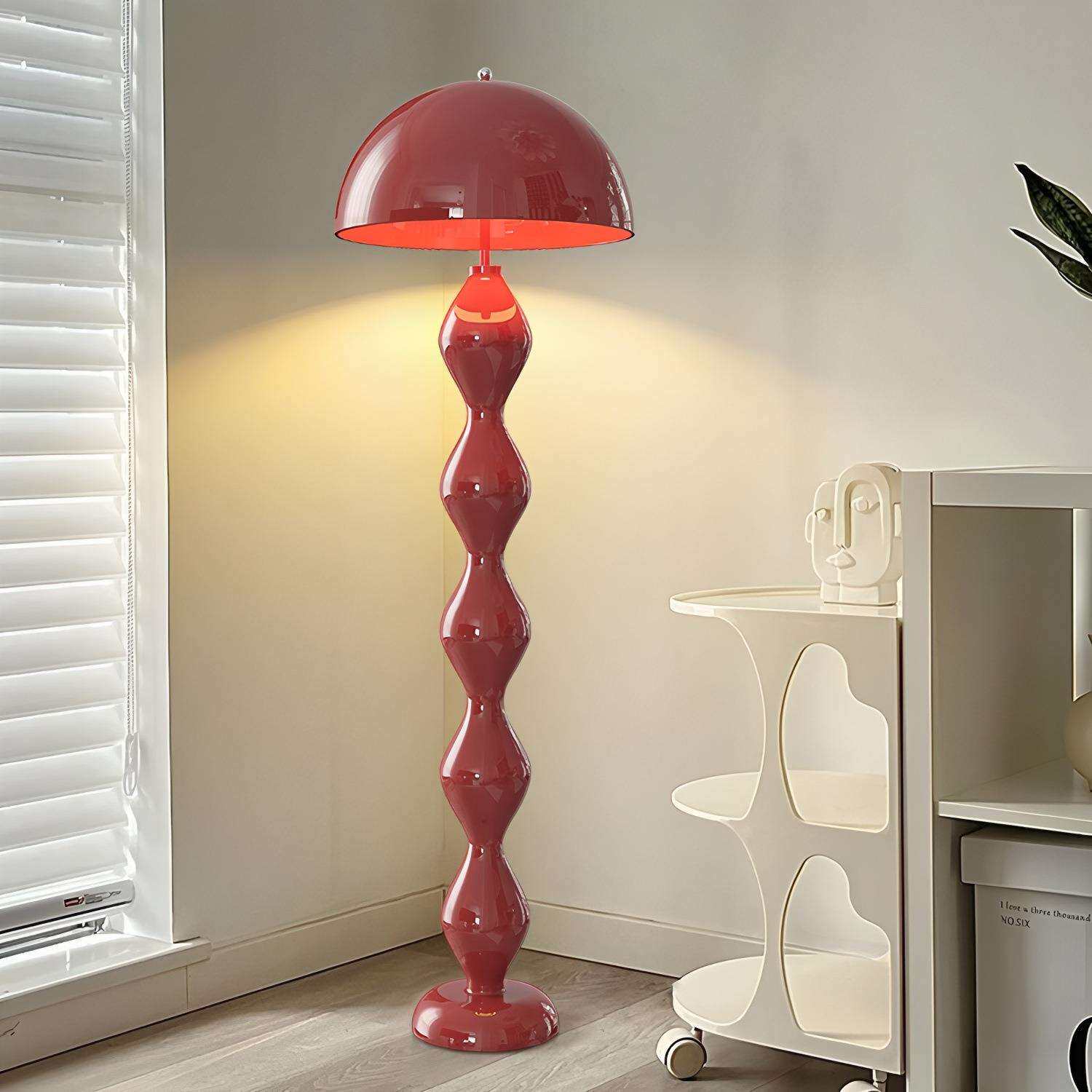 蘑菇落地灯客厅沙发旁边北欧奶油风摆件轻奢高级感创意极简氛围灯