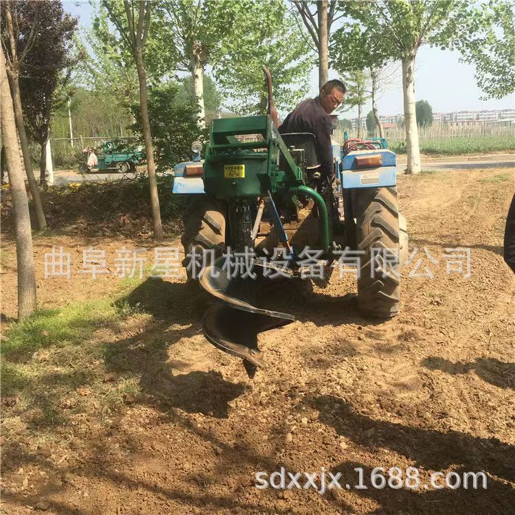 大直径悬挂式加厚苗木挖坑机