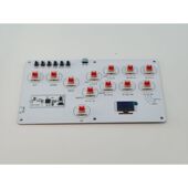 HITBOX树莓派RP2040Pico后覆盖式 街霸6格斗街机PS4游戏芯片板开发