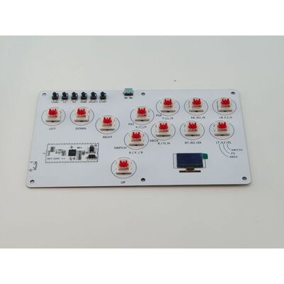 HITBOX树莓派RP2040Pico后覆盖式街霸6格斗街机PS4游戏芯片板开发