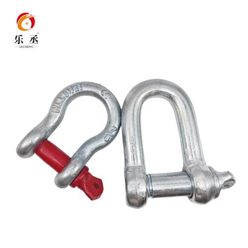 热销u型卡扣卸扣吊环 U型环x车用起重工具弓形卸扣D型吊钩高强度