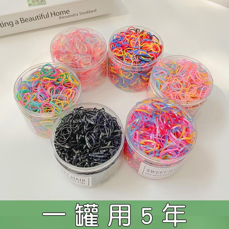 热销一次性不伤发皮筋小女孩扎辫子胶圈J橡皮筋彩色超值高弹力发