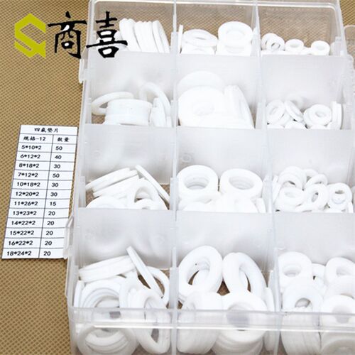 热销四氟垫片组合套装 铁氟龙垫片 垫圈组合Z套装 盒装