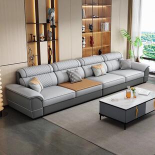 2025新款冬夏两用沙发客厅组合小户型可拆洗现代简约猫抓皮沙发