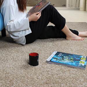 山花地毯客厅咖啡桌席卧室飘窗床全地毯纯色圆形地毯现代简约