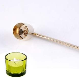新款 创意厨房小工具不锈钢蜡烛灭烛器家居迷你实用铃铛型灭烛器