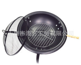 欧美亚马逊爆款烧烤炉加厚木炭家用取暖碳炉便携式烧烤炉BBQ