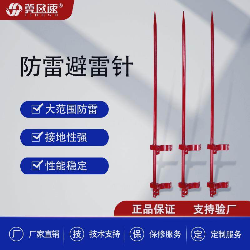 电力工业建筑防静电接地线埋地针防雷系统现货避雷针