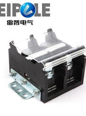 LEIPOLE上海雷普电气UN400大电流端子日式栅栏式接线端子螺钉安装